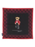 Polo Ralph Lauren foulard Polo Bear en soie Mulberry - Noir - thumbnail