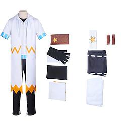 geinspireerd door Aotu Wereld straal Anime Cosplaykostuums Japans Halloween Cosplay pakken Zwaard Lange mouw Jas Kostuum Broek Voor Voor heren Lightinthebox