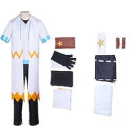 geinspireerd door Aotu Wereld straal Anime Cosplaykostuums Japans Halloween Cosplay pakken Zwaard Lange mouw Jas Kostuum Broek Voor Voor heren Lightinthebox - thumbnail