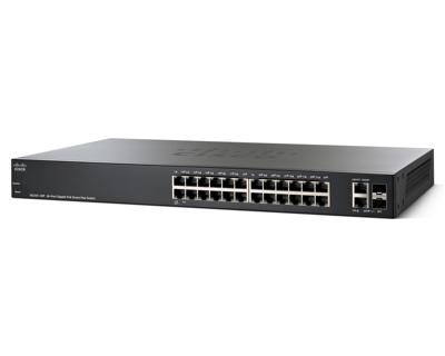 Small Business Smart Plus SG220-26P - Switch - Beheerd - 24 x 10/100/1000 (PoE+) + 2 x Gigabit SFP-combinatie - desktop, rack-uitvoering - PoE+ (180 W) Small Business Smart Plus SG220-26P - Switch - Beheerd - 24 x 10/100/1000 (PoE+) + 2 x Gigabit SFP-combinatie - desktop, rack-uitvoering - PoE+ (180 W)