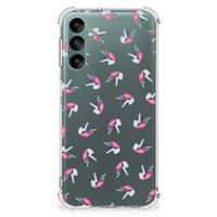 Doorzichtige Silicone Hoesje voor Samsung Galaxy A24 Unicorns