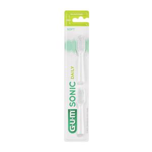 Gum Sonic Daily Batterij Tanden Opzetborstel Wit 2