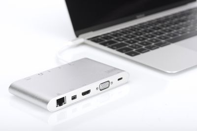 Digitus DIGITUS USB-C dockingstation Geschikt voor merk (dockingstation): Universeel Incl. laadfunctie