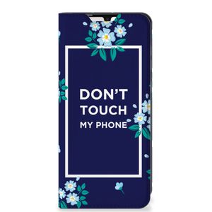 Samsung Galaxy A33 5G Design Case Flowers Blue DTMP