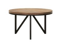 DTP Home Salontafel Odeon Teakhout, 60cm - Bruin - Rond - thumbnail