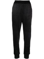 Moose Knuckles pantalon de jogging Parsons à motif monogrammé en jacquard - Noir