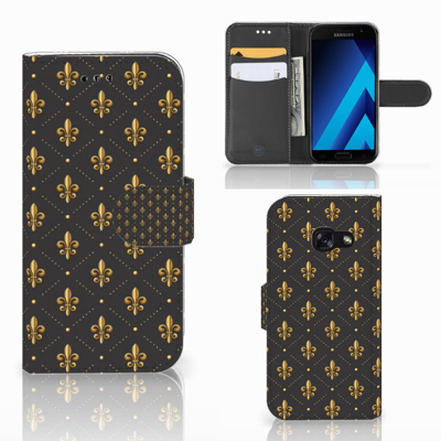 Samsung Galaxy A3 2017 Telefoon Hoesje Franse Lelie