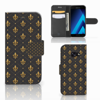 Samsung Galaxy A3 2017 Telefoon Hoesje Franse Lelie