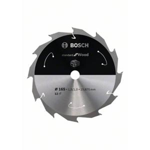 Bosch Accessories Bosch 2608837680 Hardmetaal-cirkelzaagblad 165 x 15.875 mm Aantal tanden: 12 1 stuk(s)