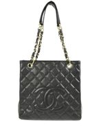 CHANEL Pre-Owned sac Petite Shopping Tote (2003) - Noir - thumbnail