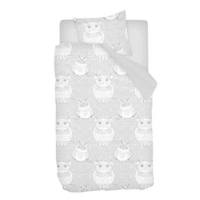 Snoozing Fanny - Flanel - Dekbedovertrek - Eenpersoons - 140x200/220 Cm - Multi Kleur