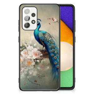 Dierenprint Telefoonhoesje voor Samsung Galaxy A52 | A52s (5G/4G) Vintage Pauwen