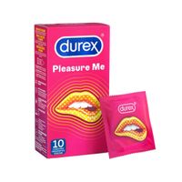 Durex - Pleasure Me Geribbelde En Gestippelde Condooms 10 st. - thumbnail