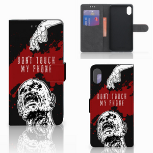 Apple iPhone Xs Max Portemonnee Hoesje Zombie Blood