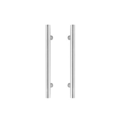 Intersteel Deurgrepen per paar T-vorm 1200x70x25 HoH 1000mm - RVS