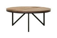 DTP Home Salontafel Odeon Teakhout, 80cm - Bruin - Rond - thumbnail