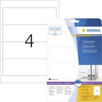 Herma Ordneretiketten 5095 61 x 192 mm Papier Wit Permanent hechtend 100 stuk(s) - thumbnail