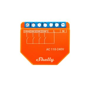 Shelly Plus i4 relais Wifi, Bluetooth