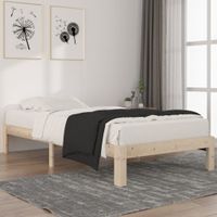 Bedframe massief grenenhout 100x200 cm