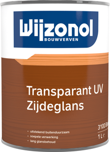 wijzonol transparant uv zijdeglans kleur 2.5 ltr