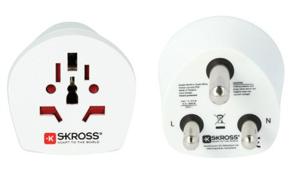 Skross 1.500224-E netstekker adapter Type M Universeel Wit