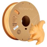 Polymaker 70863 PolyTerra PLA Filament PLA lager kunststofgehalte 1,75 mm 1000 g pasteloranje 1