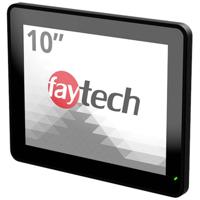 Faytech FT10TMCAPOB Touchscreen monitor Energielabel: C (A - G) 24.6 cm (9.7 inch) 1920 x 1080 Pixel 4:3 10 ms HDMI, DisplayPort, VGA, USB-B, Audio-Line-in IPS