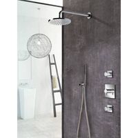 Hotbath Thermostatische Inbouw Douche Set Laddy Met 2 Stopkranen Ibs 2 - Chroom