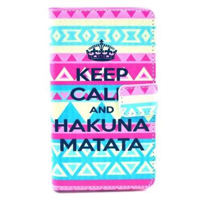 Nokia Lumia 625 Hoesje Hakuna Matata met Opbergvakjes