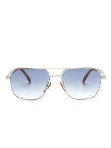 Eyewear by David Beckham lunettes de soleil à monture pilote - Argent