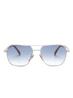 Eyewear by David Beckham lunettes de soleil à monture pilote - Argent