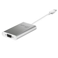 j5create USB-naar-VGA Beeldschermadapter 1080p HD-resolutie tot 2048 x 1152| USB 3.1/3.0/2.0-poort | Compatibel met Windows 10, 8.1, 8,7 en Mac 10.8 tot 10.13.3 (JUA311)