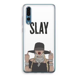 Slay All Day: Huawei P20 Pro Transparant Hoesje