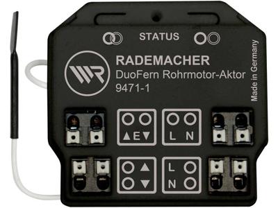 Rademacher DuoFern 35140662 DuoFern 9471-1 Rolluikactor 1-kanaals Draadloos Inbouw (in muur) Rademacher DuoFern 35140662 DuoFern 9471-1 Rolluikactor 1-kanaals Draadloos Inbouw (in muur)