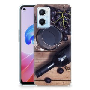 OPPO A96 | OPPO A76 Siliconen Case Wijn