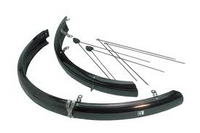 Eurofender Stel spatborden 26 inch 58 pvc zwart eurofender - thumbnail