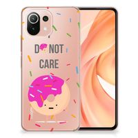 Xiaomi Mi 11 Lite | 11 Lite 5G NE Siliconen Case Donut Roze - thumbnail