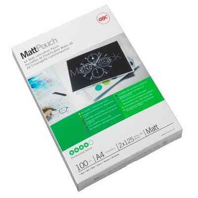 GBC Lamineerfolie DIN A4 125 micron mat 100 stuk(s)