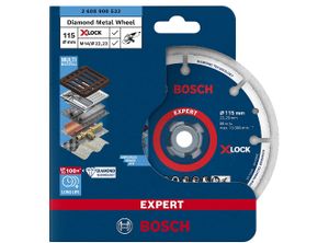 Bosch Accessories 2608900532 X-LOCK Diamanten doorslijpschijf Diameter 115 mm Boordiameter 22.23 mm Metaal 1 stuk(s)