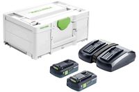 Festool Accessoires SYS 18V 2x4,0/TCL 6 DUO Energie-set - 577109 - thumbnail