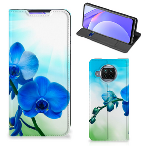 Xiaomi Mi 10T Lite Smart Cover Orchidee Blauw - Cadeau voor je Moeder