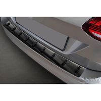 Zwart RVS Bumper beschermer passend voor Volkswagen Golf VII Variant incl. Alltrack 2012-2017 'S AV254021 - thumbnail