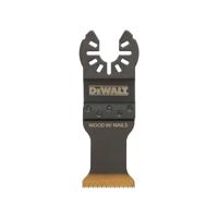Dewalt DT20707-QZ DT20707-QZ-Titanio Sierra de titanio Metaal voor Multi Herramienta, 43 x 30 mm