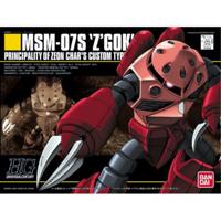 Gundam High Grade Plastic Model Kit 1/144 MSM-07S Z'Gock Char's Custom - thumbnail