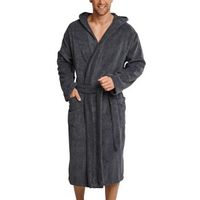 Schiesser Essentials Terry Cloth Bathrobe - thumbnail