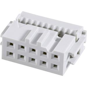 FCI 71600-110LF Pinconnector Rastermaat: 2.54 mm Totaal aantal polen: 10 Aantal rijen: 2 1 stuk(s)