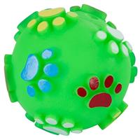 Kerbl Pet Kerbl Vinylbal, patroon: poot afdrukken