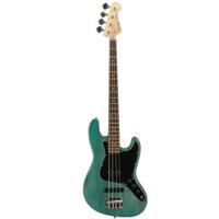 Fazley Outlaw Series Judge Basic Blue elektrische basgitaar met gigbag