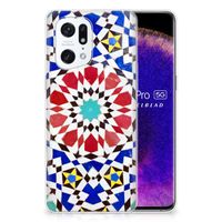 OPPO Find X5 Pro TPU Siliconen Hoesje Mozaïek