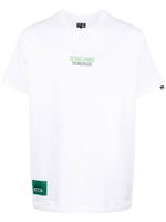 izzue t-shirt en coton à imprimé graphique - Blanc